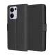 Techsuit - Leather Folio - Oppo Reno13 F 4G / Reno13 F 5G / Reno13 FS 5G - Black