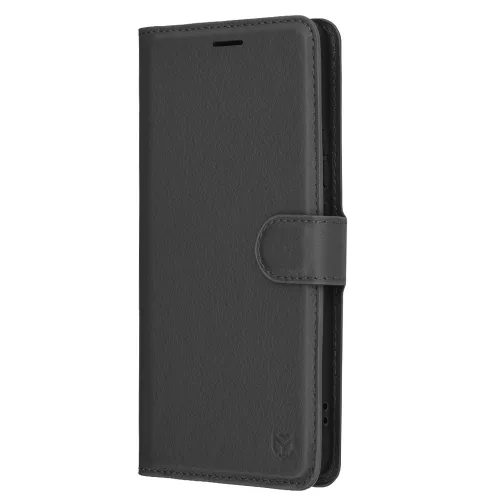 Techsuit - Leather Folio - Oppo Reno13 F 4G / Reno13 F 5G / Reno13 FS 5G - Black