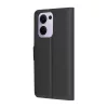 Techsuit - Leather Folio - Oppo Reno13 F 4G / Reno13 F 5G / Reno13 FS 5G - Black