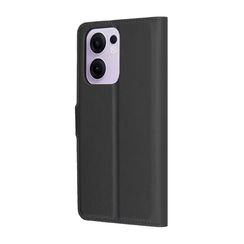 Techsuit - Leather Folio - Oppo Reno13 F 4G / Reno13 F 5G / Reno13 FS 5G - Black