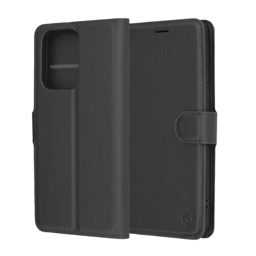 Techsuit - Leather Folio - Oppo Reno13 F 4G / Reno13 F 5G / Reno13 FS 5G - Black