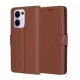 Techsuit - Leather Folio - Oppo Reno13 F 4G / Reno13 F 5G / Reno13 FS 5G - Brown
