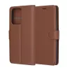 Techsuit - Leather Folio - Oppo Reno13 F 4G / Reno13 F 5G / Reno13 FS 5G - Brown