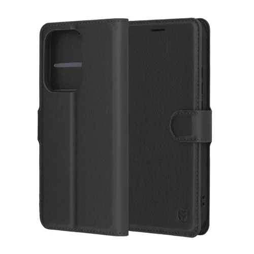 Techsuit - Leather Folio - Oppo Reno13 - Black