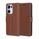 Techsuit - Leather Folio - Oppo Reno13 - Brown