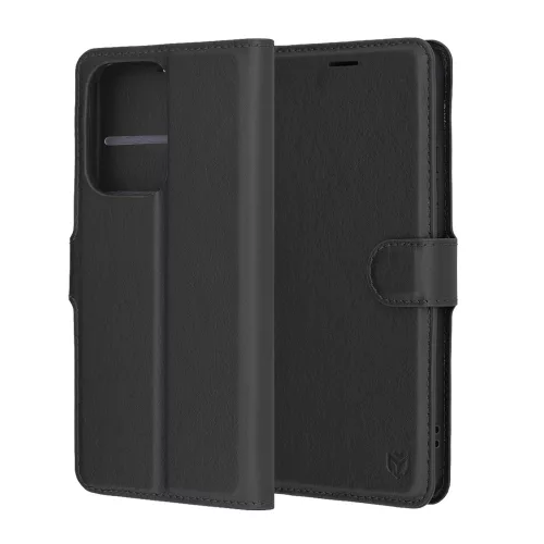 Techsuit - Leather Folio - Oppo Reno13 Pro - Black