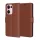 Techsuit - Leather Folio - Oppo Reno13 Pro - Brown