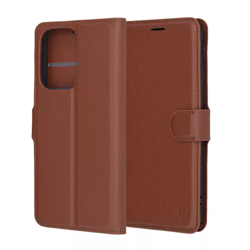 Techsuit - Leather Folio - Oppo Reno13 Pro - Brown