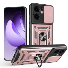   Techsuit - CamShield ütésálló tok - Oppo Reno13 F 4G / Reno13 F 5G / Reno13 FS 5G - Rose Gold