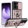 Techsuit - CamShield ütésálló tok - Oppo Reno13 F 4G / Reno13 F 5G / Reno13 FS 5G - Rose Gold