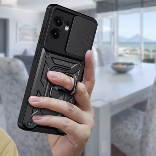 Techsuit - CamShield ütésálló tok - Oppo Reno13 F 4G / Reno13 F 5G / Reno13 FS 5G - Rose Gold