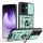 Techsuit - CamShield ütésálló tok - Oppo Reno13 F 4G / Reno13 F 5G / Reno13 FS 5G - Zöld