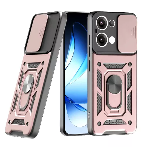 Techsuit - CamShield ütésálló tok - Oppo Reno13 - Rose Gold