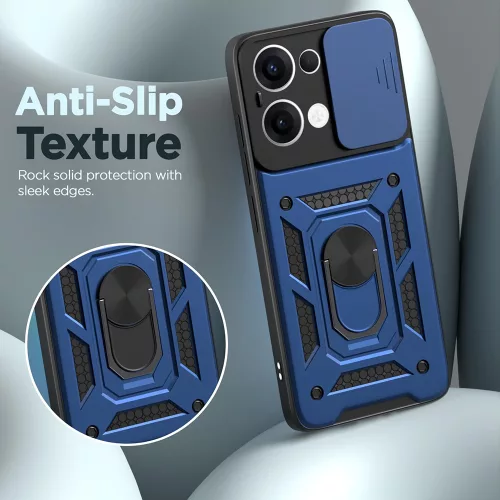Techsuit - CamShield ütésálló tok - Oppo Reno13 - Rose Gold