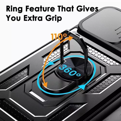 Techsuit - CamShield ütésálló tok - Oppo Reno13 Pro - Zöld