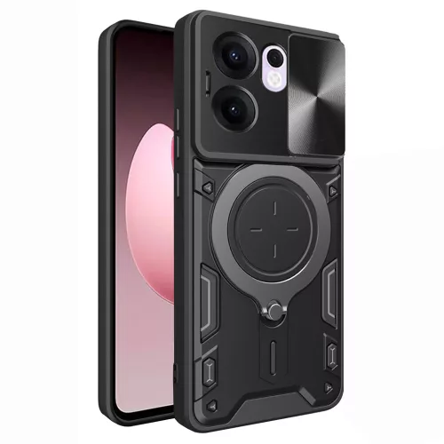 Techsuit - CamGuard Pro tok - Oppo Reno13 F 4G / Reno13 F 5G / Reno13 FS 5G - Fekete