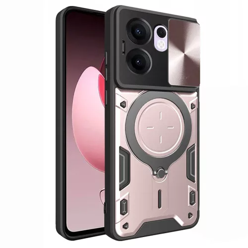 Techsuit - CamGuard Pro tok - Oppo Reno13 F 4G / Reno13 F 5G / Reno13 FS 5G - Rose Gold