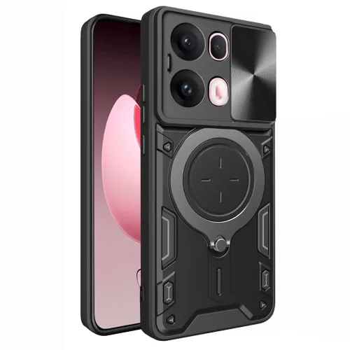 Techsuit - CamGuard Pro tok - Oppo Reno13 Pro - Fekete