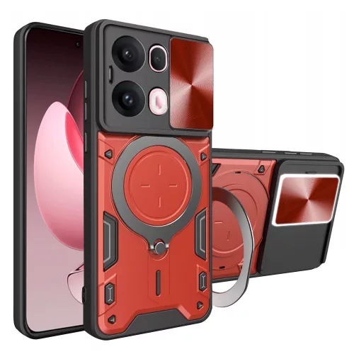 Techsuit - CamGuard Pro tok - Oppo Reno13 Pro - Piros