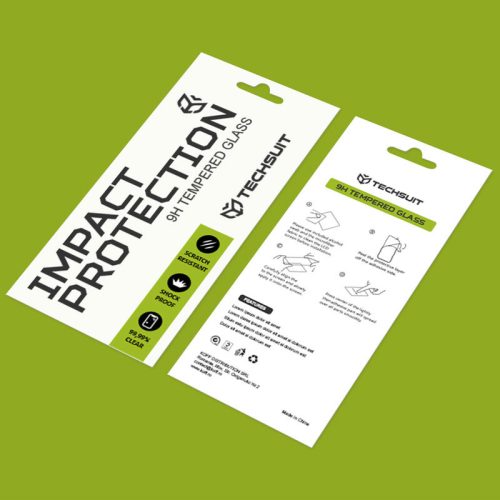 Techsuit - 111D Privacy betekintésgátló üvegfólia - Oppo Reno13 F 4G / Reno13 F 5G / Reno13 FS 5G - Fekete