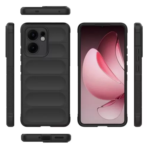 Techsuit - Magic Shield tok - Oppo Reno13 F 4G / Reno13 F 5G / Reno13 FS 5G - Fekete