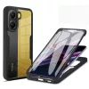 Techsuit - ColorVerse 360 tok kijelzővédővel - Xiaomi Poco X7 Pro - Fekete