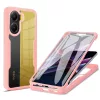 Techsuit - ColorVerse 360 tok kijelzővédővel - Xiaomi Poco X7 Pro - Rózsaszín