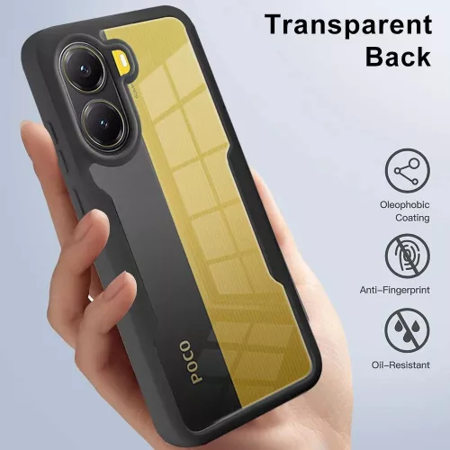 Techsuit - ColorVerse 360 tok kijelzővédővel - Xiaomi Poco X7 Pro - Kék