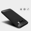 Techsuit - Carbon szilikon tok - Samsung Galaxy S8 - Fekete