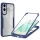 Techsuit - ColorVerse 360 tok kijelzővédővel - Samsung Galaxy S25 Edge - Kék