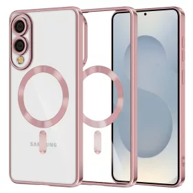   Techsuit - Luxury Crystal MagSafe - Samsung Galaxy S25 Edge - Pink