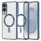 Techsuit - Luxury Crystal MagSafe - Samsung Galaxy S25 Edge - Deep Blue