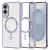 Techsuit - Luxury Crystal MagSafe - Samsung Galaxy S25 Edge - Light Purple