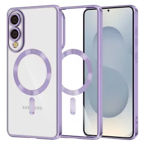   Techsuit - Luxury Crystal MagSafe - Samsung Galaxy S25 Edge - Light Purple