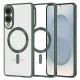 Techsuit - Luxury Crystal MagSafe - Samsung Galaxy S25 Edge - Deep Green