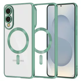   Techsuit - Luxury Crystal MagSafe - Samsung Galaxy S25 Edge - Light Green