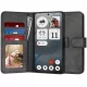 Techsuit - Diary Book kinyitható tok - Nothing Phone (3a) - Fekete