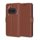Techsuit - Leather Folio - Nothing Phone (3a) - Brown