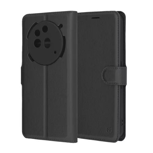 Techsuit - Leather Folio - Nothing Phone (3a) Pro - Black