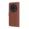 Techsuit - Leather Folio - Nothing Phone (3a) Pro - Brown