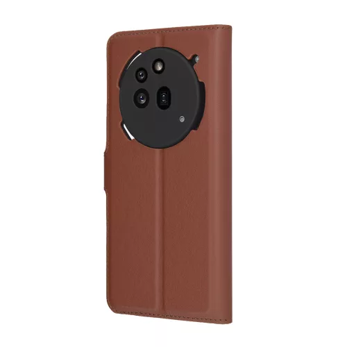 Techsuit - Leather Folio - Nothing Phone (3a) Pro - Brown