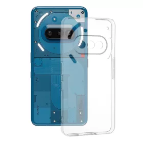   Techsuit - Clear Silicone - Nothing Phone (3a) - Átlátszó tok