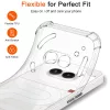 Techsuit - Shockproof Átlátszó Ütésálló Szilikon tok - Nothing Phone (3a) Pro - Átlátszó
