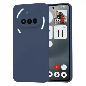   Techsuit - SoftFlex szilikon tok - Nothing Phone (3a) - Sötétkék