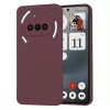 Techsuit - SoftFlex szilikon tok - Nothing Phone (3a) - Bordó