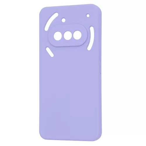 Techsuit - SoftFlex szilikon tok - Nothing Phone (3a) - Világos lila