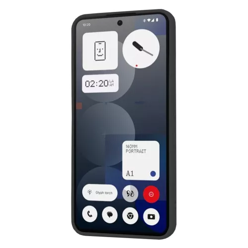 Techsuit - SoftFlex szilikon tok - Nothing Phone (3a) Pro - Fekete