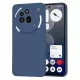 Techsuit - SoftFlex szilikon tok - Nothing Phone (3a) Pro - Sötétkék
