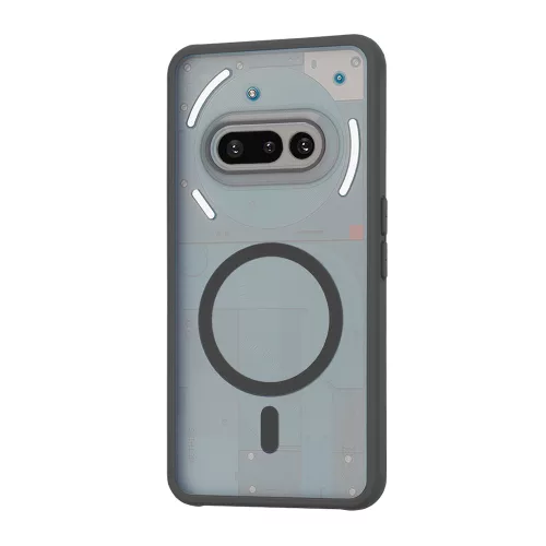 Techsuit - HaloFrost MagSafe tok - Nothing Phone (3a) - Fekete
