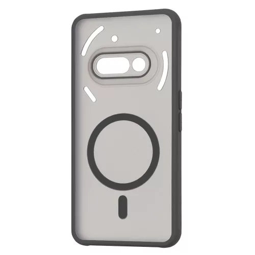 Techsuit - HaloFrost MagSafe tok - Nothing Phone (3a) - Fekete